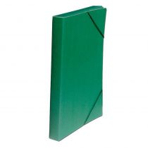 Κουτί Με Λάστιχο Classic Πράσινο Υ33.5x25x3cm