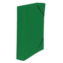 Κουτί Με Λάστιχο Classic Πράσινο Υ33.5x25x5cm