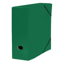 Κουτί Με Λάστιχο Classic Πράσινο Υ33.5x25x12cm