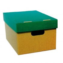 Νext κουτί classic πράσινο καπάκι Α4 Υ18x23x32εκ.