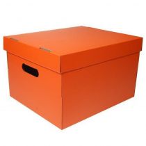 Νext κουτί colors πορτοκαλί Α4 Υ19x30x25,5εκ.