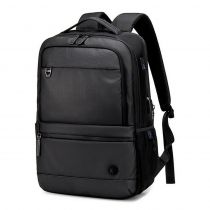 Golden Wolf τσάντα πλάτης GB00402, με θήκη laptop 15.6", 20-25L, μαύρη