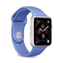 Puro Apple Watch Band 3pcs Set 42-44mm Bands Sizes Included S/M & M/L - Mπλε