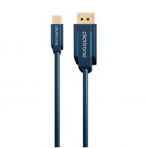 Clicktronic καλώδιο DisplayPort σε DisplayPort Mini 70738, 2m, μπλε