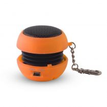Setty Speaker Pocket, 2.5Watt, 3.5mm jack, 180mAh, Orange