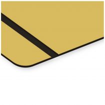 Φύλλο χάραξης 2-χρωμο Brushed Gold/Black (Χρυσό/Μαύρο) Traxx LZ-990 613mmx1238mm