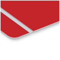 Φύλλο χάραξης 2-χρωμο Clear/Red (Διάφανο/Κόκκινο) Traxx LZR-903 613mmx1238mm