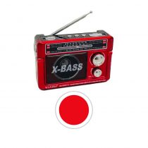 Επαναφορτιζόμενο ραδιόφωνο - XB-853-BT - 008539 - Red
