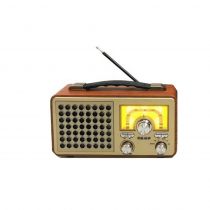 Επαναφορτιζόμενο ραδιόφωνο Retro - M-1913-BT - 119138 - Gold