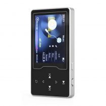 Ruizu MP3 player D08 με ηχείο, 2.4", 16GB, BT, ελληνικό μενού, μαύρο