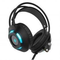 Celebrat gaming headset e-Sports GM-1, LED, 3.5mm, 50mm, μαύρο