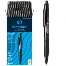 Στυλό Schneider Αυτόματο Διαρκείας Suprimo Μαύρο 135601
