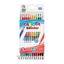 Κραγιόν Ξύλινα Carioca Bicolor 12 τεμάχια (24 χρώματα) 42991