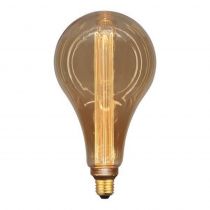 Λαμπα Led Αχλαδι P165 3,5w Ε27 2000k 220-240v Gold Glass Dimmable