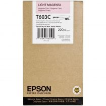 Μελάνι Epson T603C Light Magenta Original 220ml