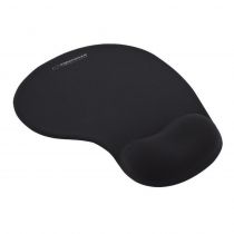 Esperanza gel mouse pad EA137K, 230x190x20mm, μαύρο