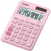 Αριθμομηχανή Γραφείου Casio MS-20UC Ροζ 12 ψηφίων