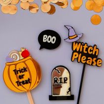 Cake Toppers Halloween σετ 4 τεμαχίων 
