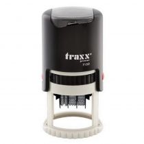Αυτομελανούμενη σφραγίδα με τα στοιχεία σας κειμένου και ημερομηνίας 3 mm Traxx 7031 Φ30mm