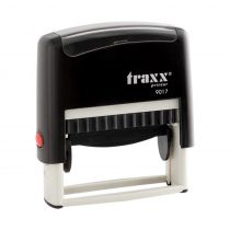 Σφραγίδα με τα στοιχεία σας Traxx 9017 Αυτομελανούμενη 10x50mm 3 σειρών