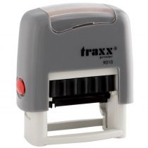 Σφραγίδα με τα στοιχεία σας Traxx 9010 Αυτομελανούμενη 9x25mm Γκρι