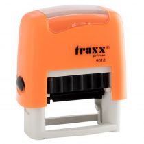 Σφραγίδα με τα στοιχεία σας Traxx 9010 Αυτομελανούμενη 9x25mm Orange
