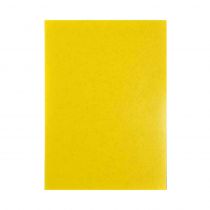 Εξώφυλλο Βιβλιοδεσίας PP 350mic Αδιαφανές Κίτρινο 66x100cm 10 φύλλα