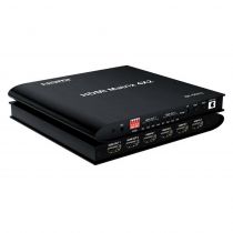 Hdmi Matrix Switch Cab-H155, 4-In Σε 2-Out, 8k/60hz, Hdr/Hdcp, Μαύρο