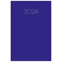 Ημερολόγιο Ημερήσιο Simple 10x14cm 2024 Μπλε