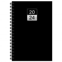 Ημερολόγιο Ημερήσιο Σπιράλ Pop P.P. 17x25cm 2024 Μαύρο