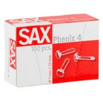 Διπλόκαρφα Sax No4 22mm 100 τεμάχια