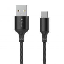 CELEBRAT καλώδιο USB-C σε USB CB-32, 3A, 1m, μαύρο