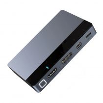 CABLETIME multi-port σε HDMI switch CT-PS41-GB1, 4 σε 1, 4K/60Hz, γκρι
