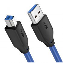 CABLETIME καλώδιο USB σε USB Type B CT-C160-U3-AMBM, 5Gbps, 1m, μπλε