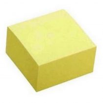 Αυτοκόλλητα Χαρτάκια Offce  Κύβος Mini 51x51cm 400 φύλλα Κίτρινο